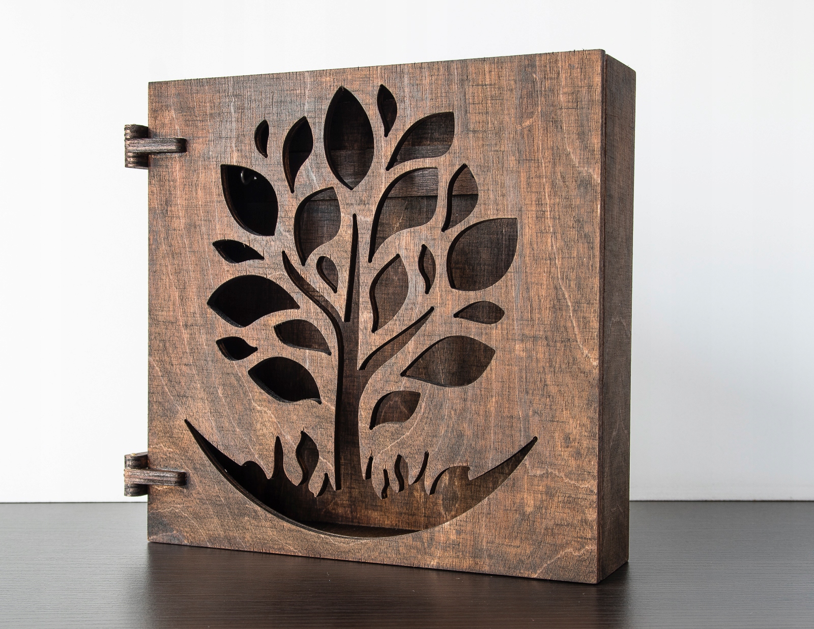 SZAFKA NA KLUCZE DRZEWO WERSJA 2 PALISANDER