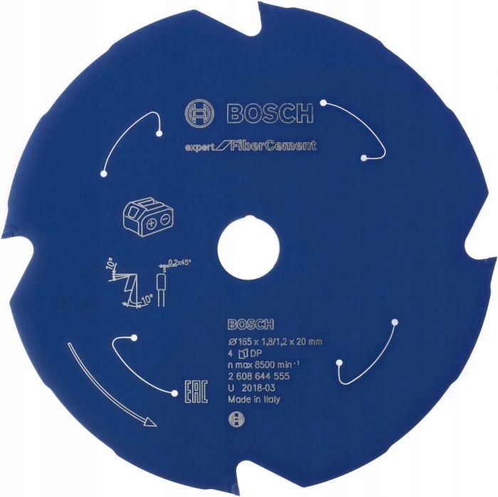 Karbidový Pilový Kotouč Expert 165X1.8/1.2 Bosch