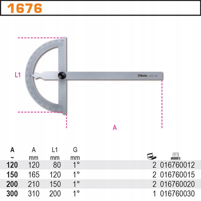 KATOMIERZ LUKOWY 200MM BETA 1676 200 Mark Beta