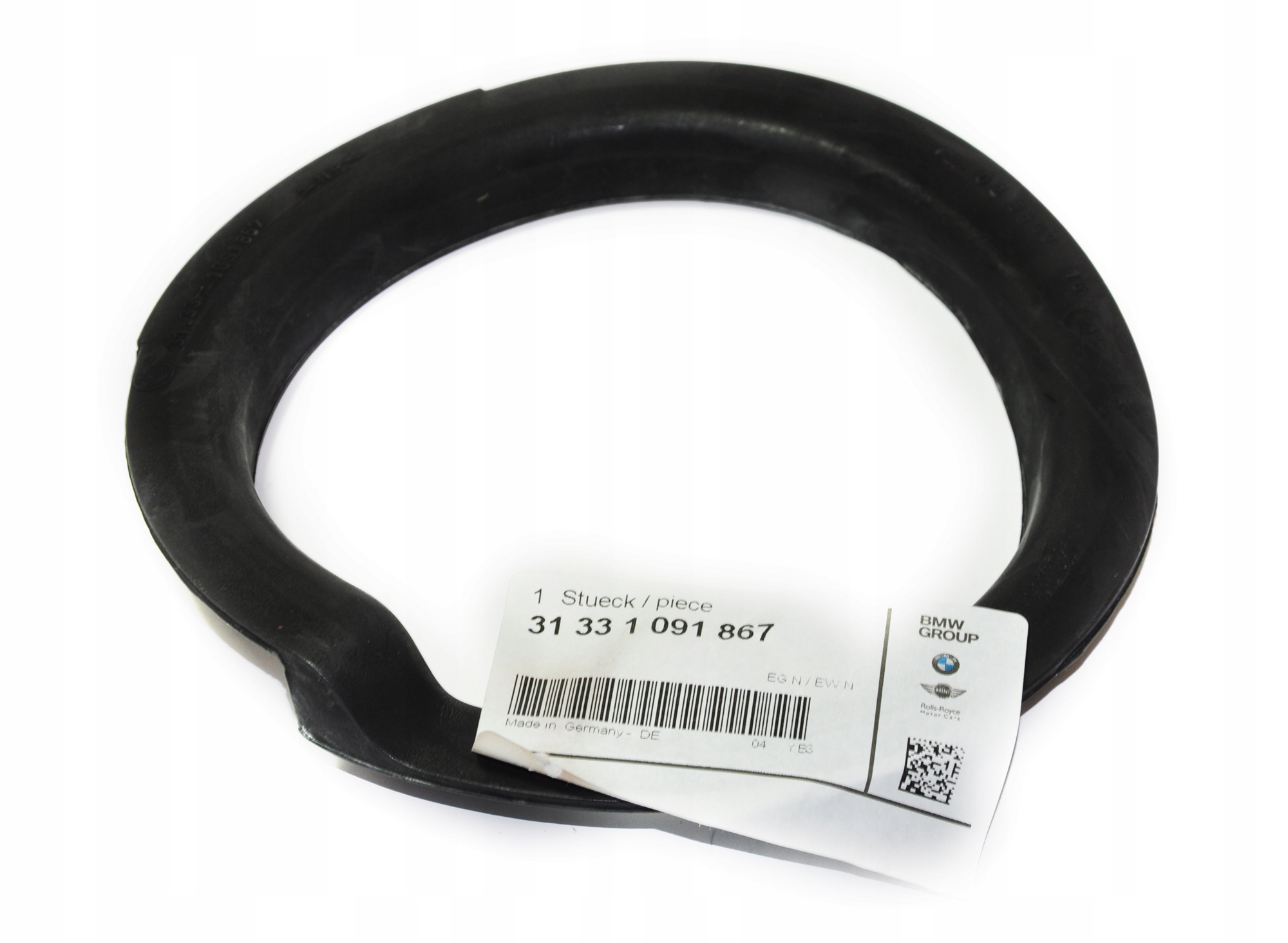 OE BMW PODKLADKI SPREZYN AMORTYZATORA PRZOD 5 E61 Installation side front