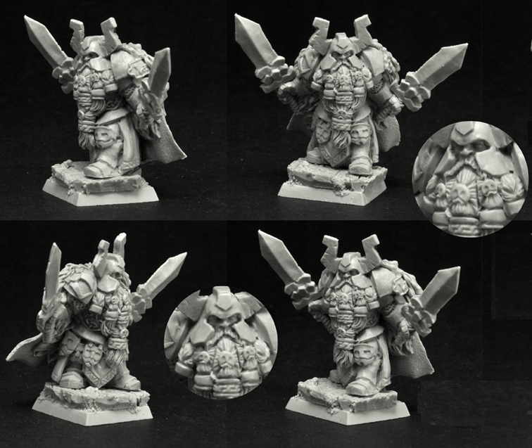 Figurka Dwarf Lord Thorrig 28mm Scibor 28FM0337 System Warhammer Fantasy Battle