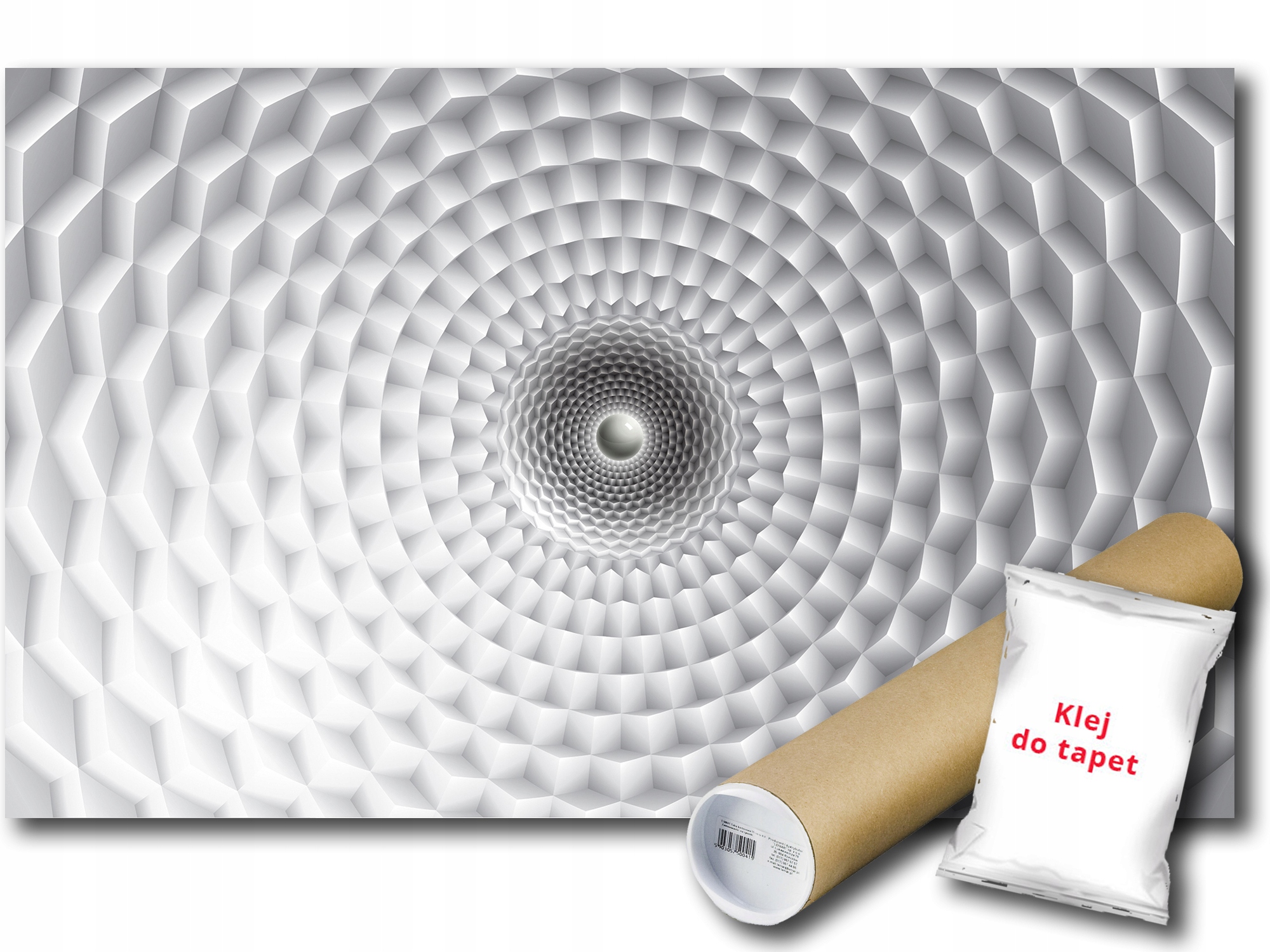 Fototapeta Tunel Rozeta 3D 10C F3XL 416x254 F3182