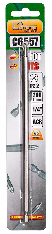 

Grot Bit Długi Pz 2 x 200MM Stal S2-ACR