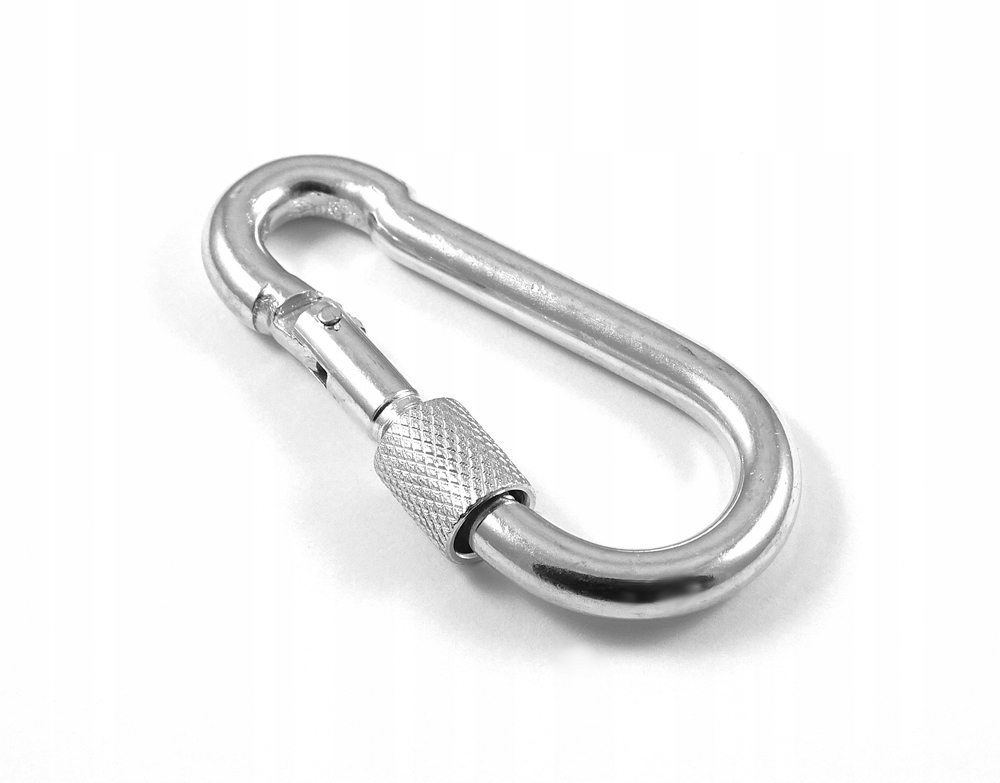 Karabińczyk strażacki Z ZABEZPIECZENIEM 4x40 40mm Ocynk EAN (GTIN) 74458744