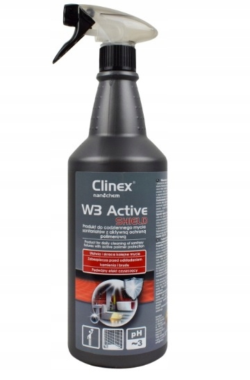 

Clinex W3 Shield - Mycie kabin prysznicowych 1L