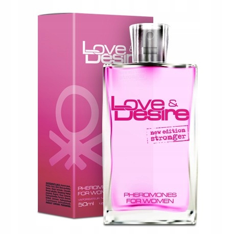 Love Desire Perfumy z Feromonami Dla Kobiet 50 Ml Stan opakowania oryginalne