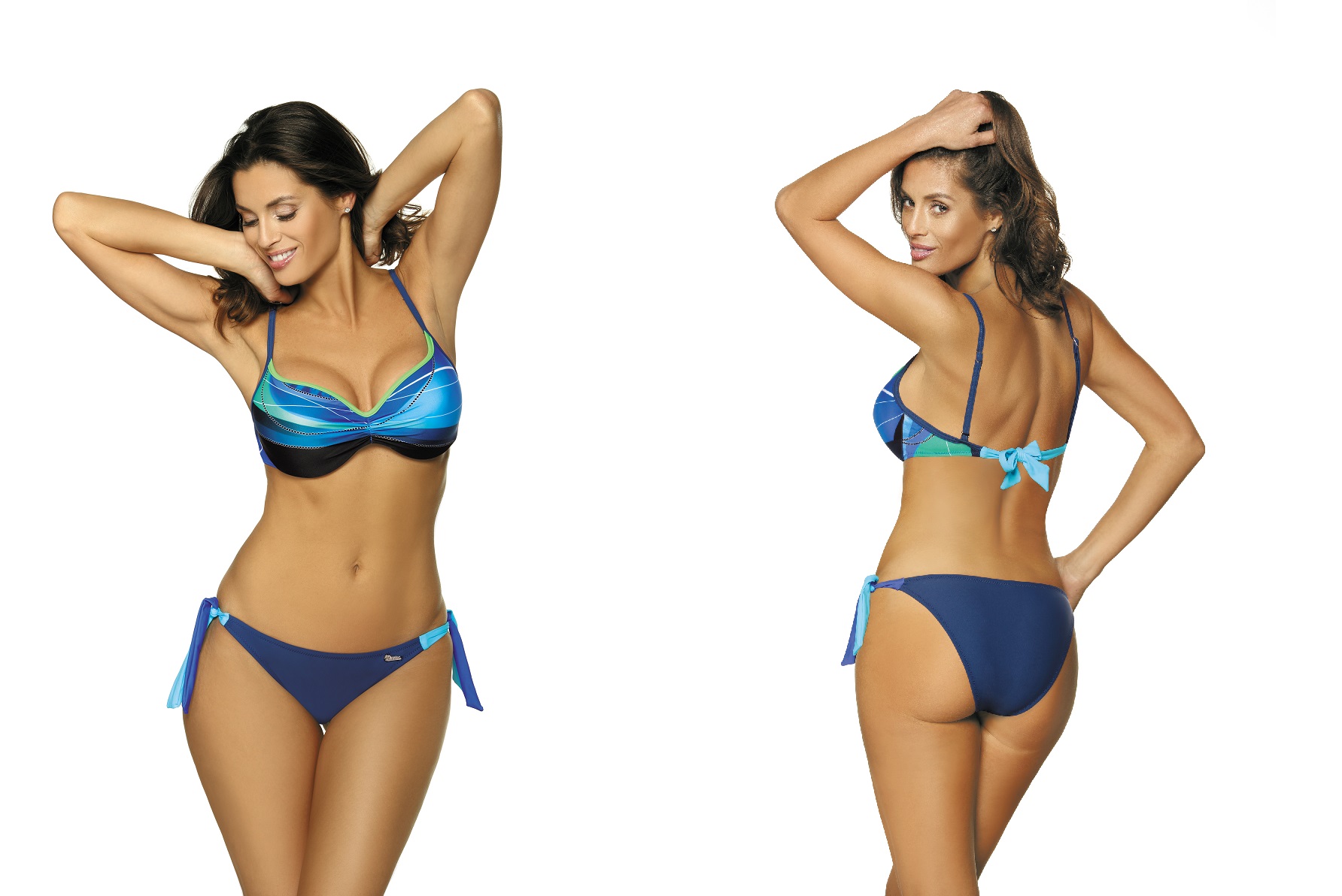 

Bikini Kostium kąpielowy Na Lato 474-1 M 38