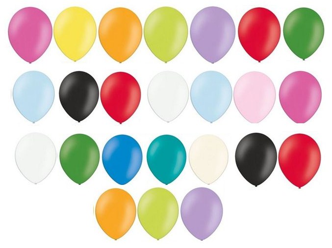 

Balony x25 do dekoracji na ślub wesele chrzest