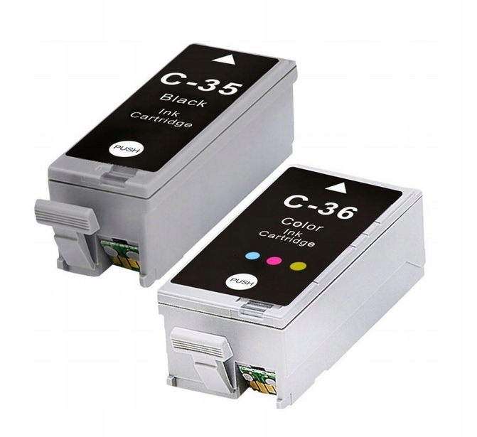 

2x Tusz Do Canon C35 PGI35 C36 CLI-36 Pixma Ip 100
