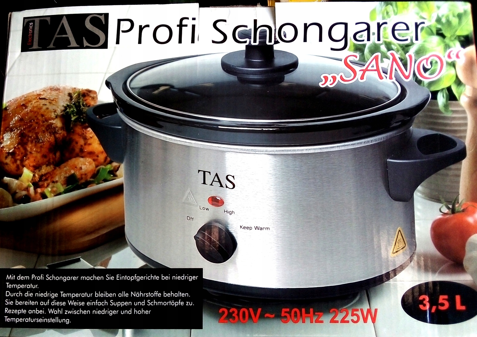 wolnowar TAS wolne gotowanie ZDROWA KUCHNIA EAN (GTIN) 9781234567910