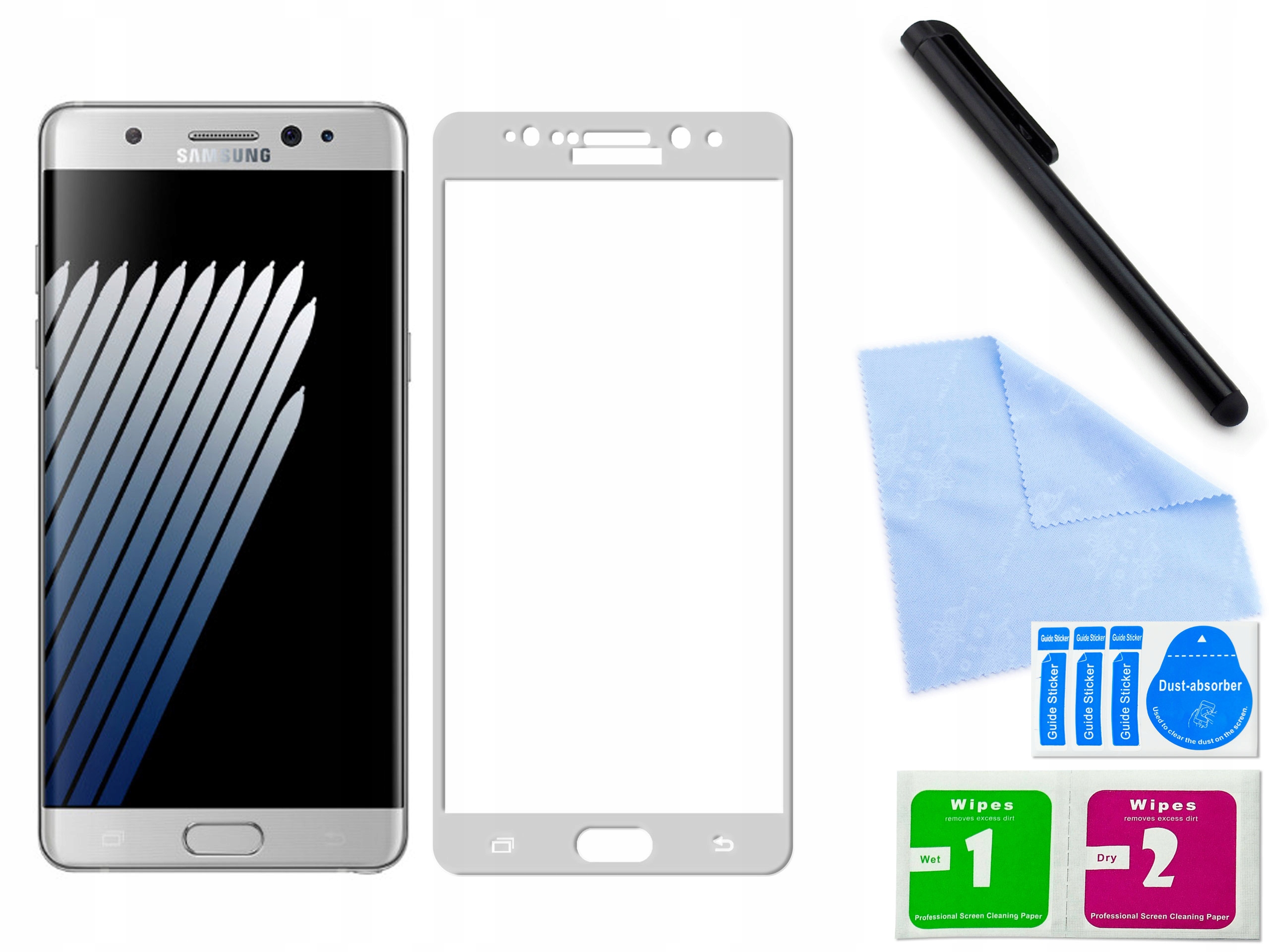 

Szkło do Samsung Galaxy Note 7 Srebrne