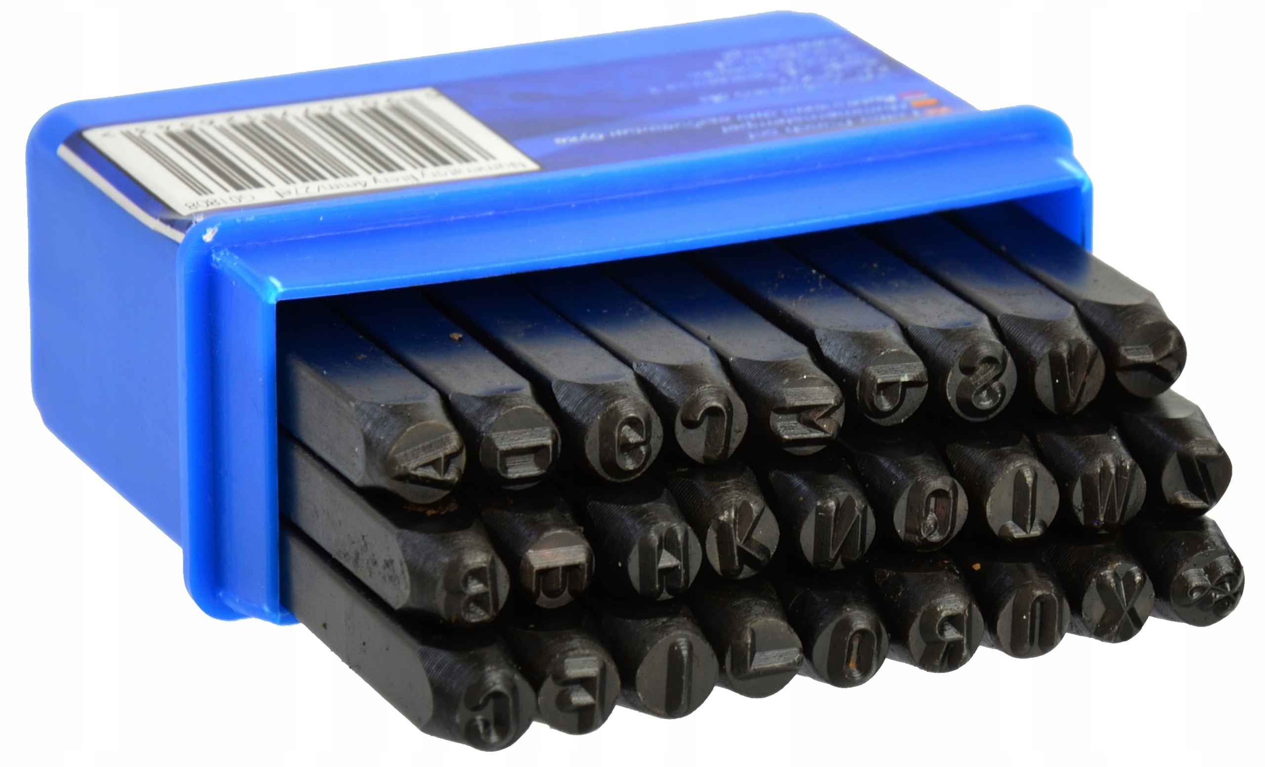 Numeratory Litery Znaczniki Literowe 4MM Kpl 27 El 4 MM