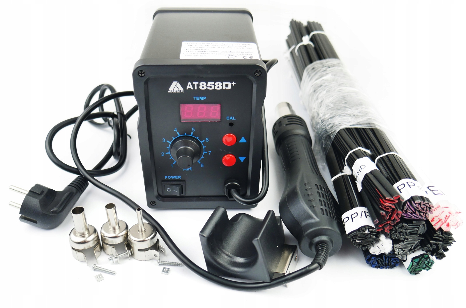 Zgrzewarka do plastiku AT 858D spoiwa 10x100g Producent code 0406000002