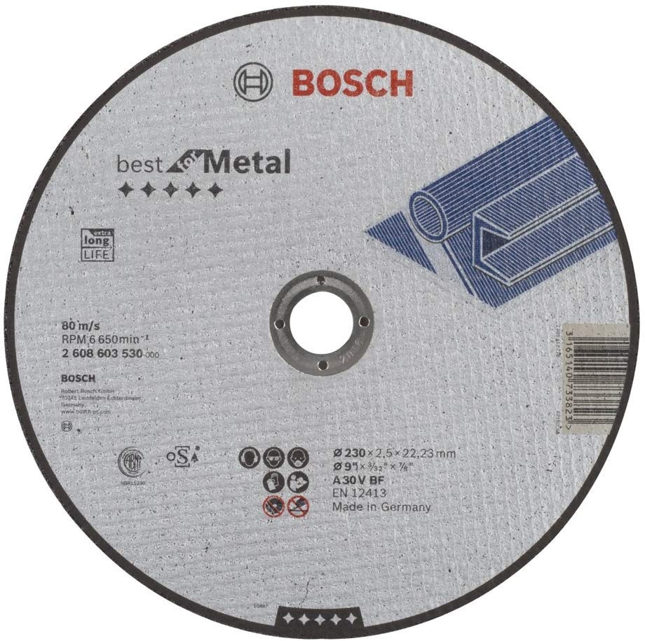 

Bosch Tarcza Tnąca Do Metalu 230 x 2,5 korundowa