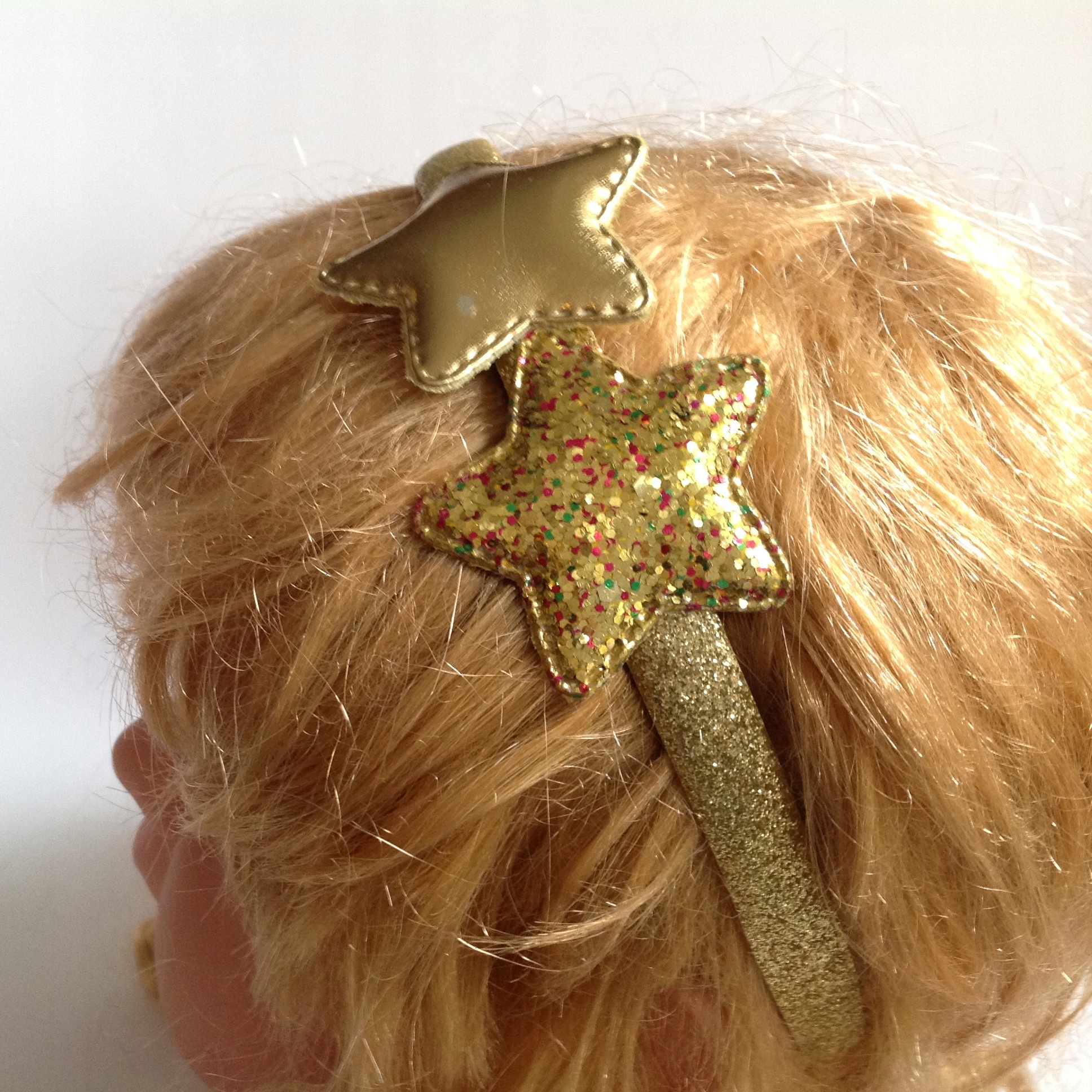 OPASKA GWIAZDA BROKAT ZŁOTA roz.uniwersalny Marka Inna marka