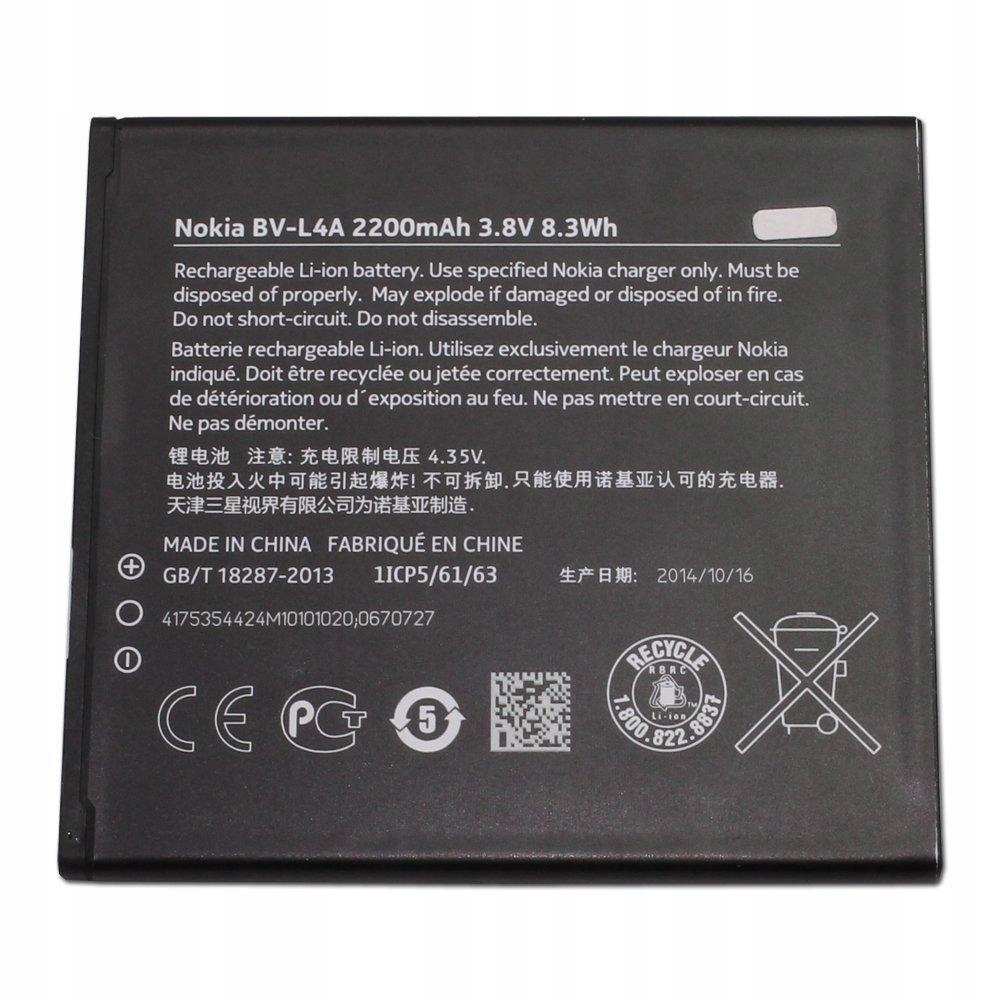 

Nowa Oryginalna Bateria BV-L4A Nokia Lumia 830