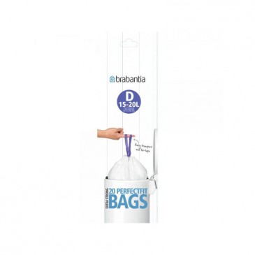 

Brabantia Worki do koszy 15L - rozmiar D