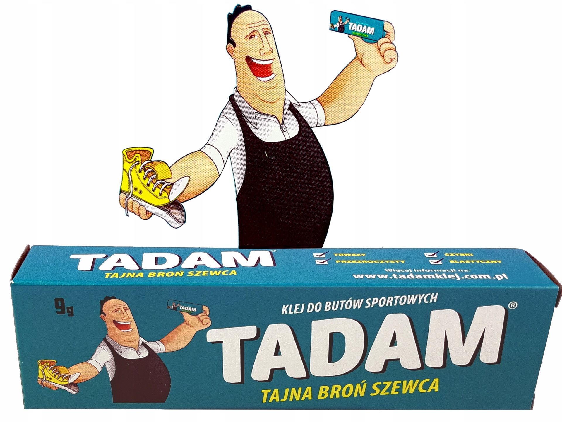 

Tadam Klej do butów sportowych Żel (tubka 9g)