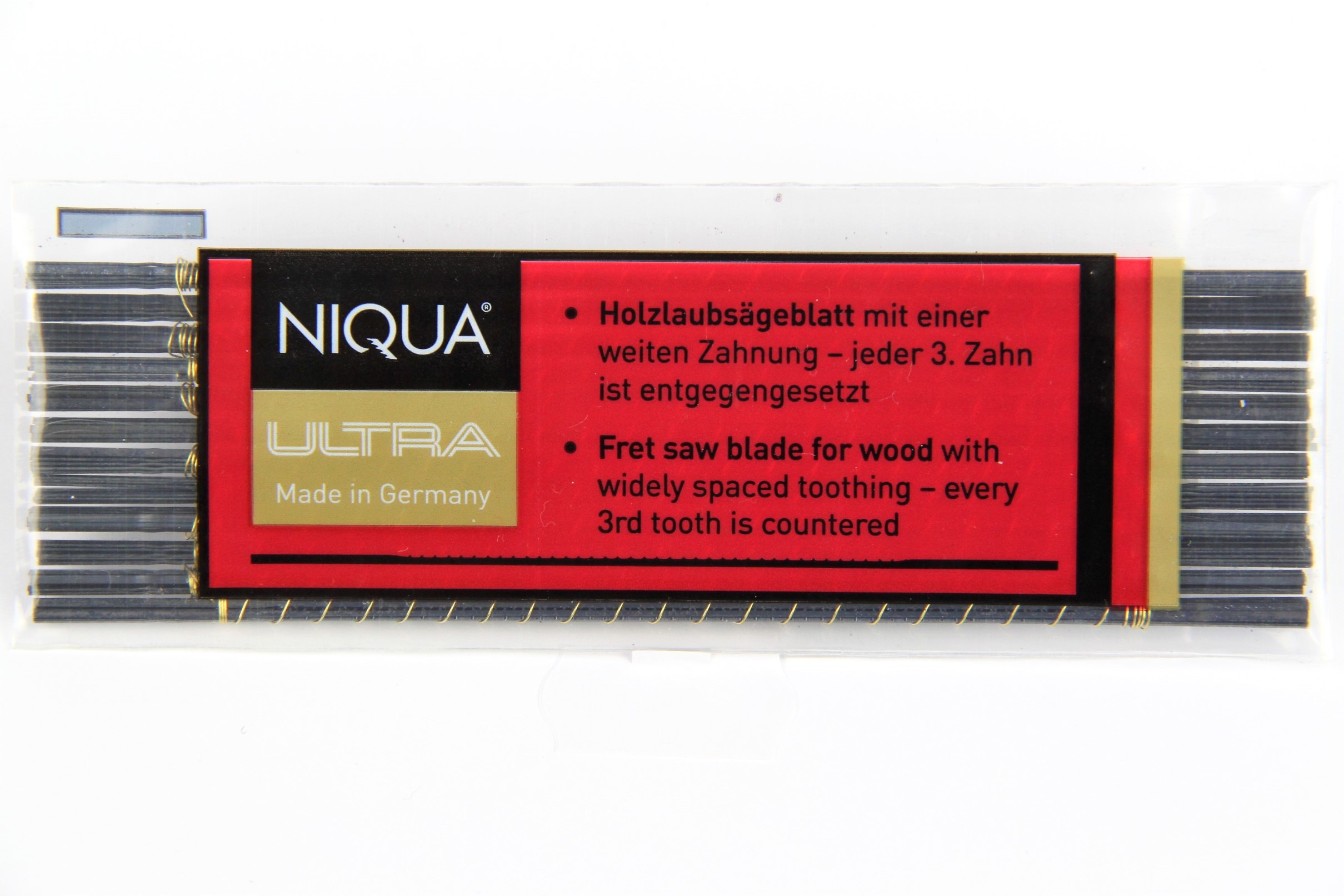 

Brzeszczoty do wyrzynarki Niqua Ultra N3, 12 szt
