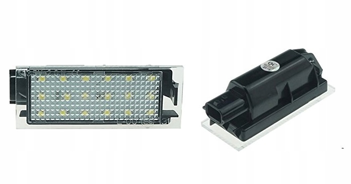 DO RENAULT MASTER III LAMPKA TABLICY LED 2 SZTUKI