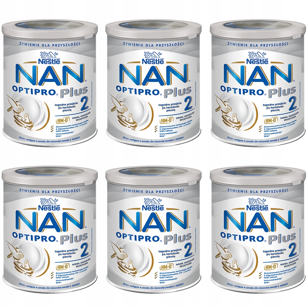 NESTLE NAN OPTIPRO PLUS 2 HM-6x800g