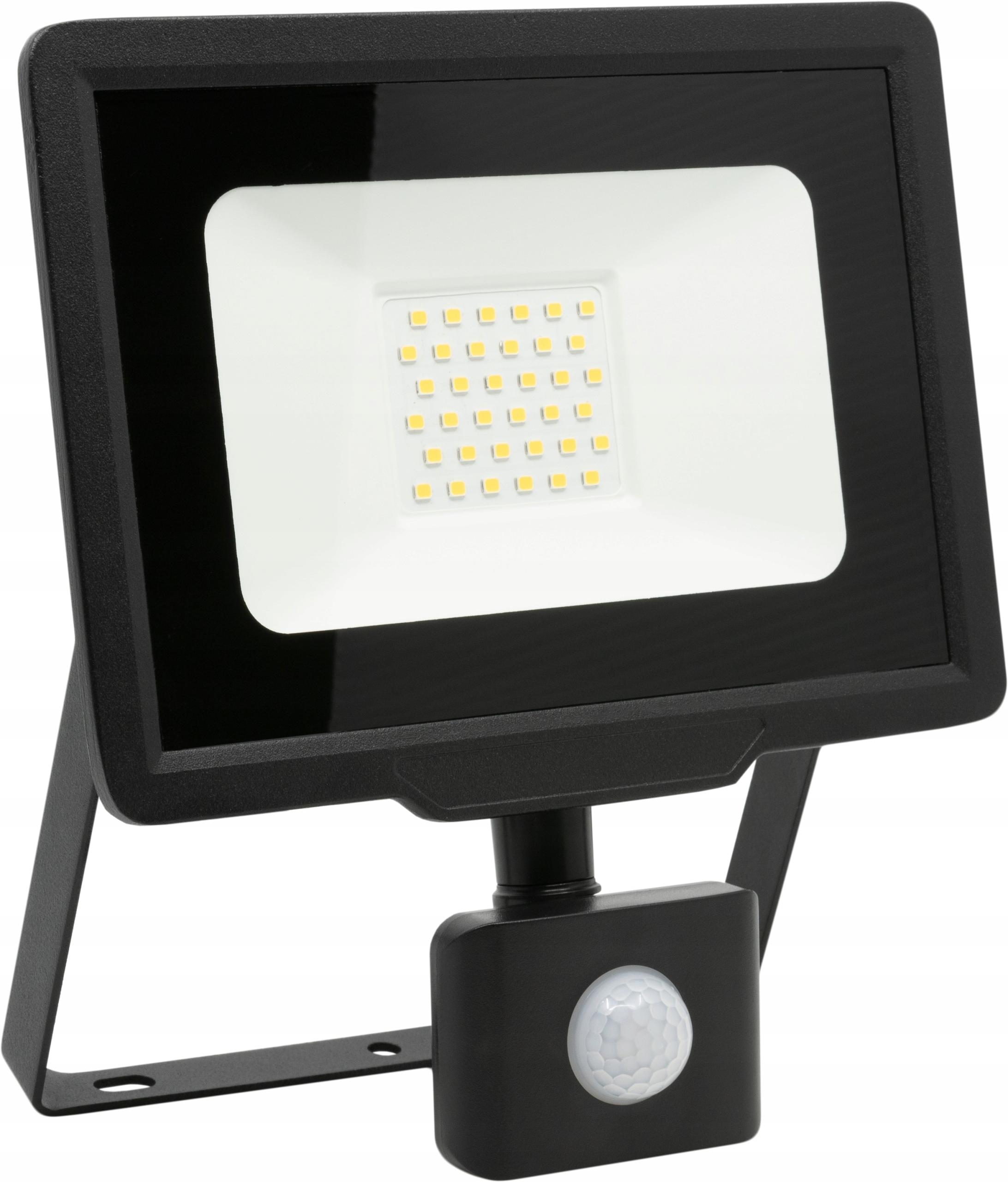 Галогенная лампа светодиодная прожектор 30Вт с датчиком движения