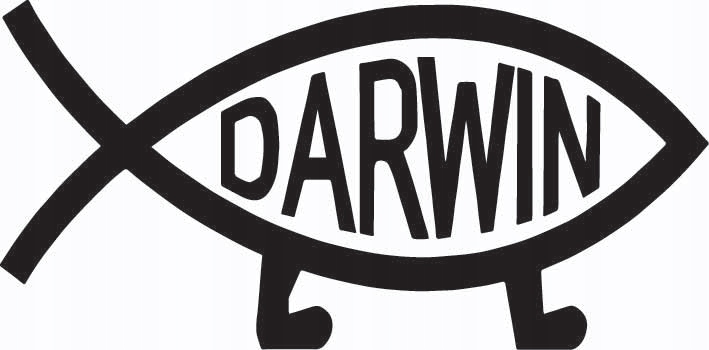 

Naklejka na auto samochód Ryba Darwin