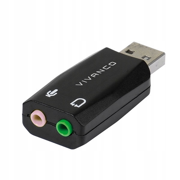 

Karta Dzwiękowa Usb Mikrofon+Słuchawki Jakość W-wa