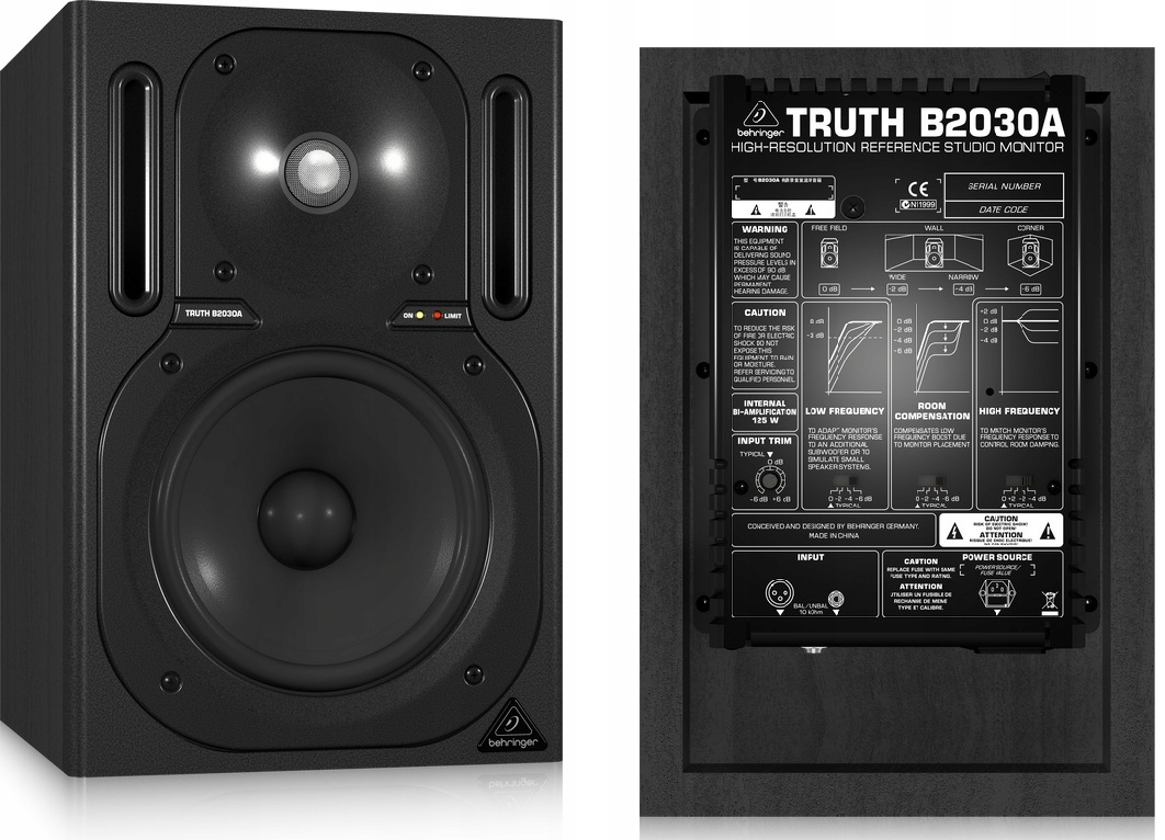 BEHRINGER B2030A - monitor aktywny Model B2030A