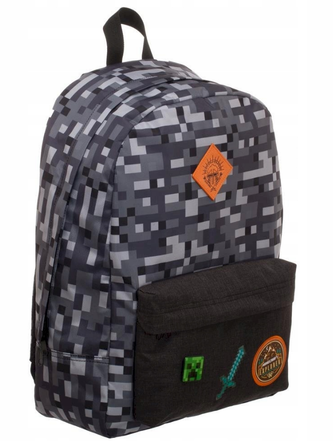 ORYGINALNY PLECAK TORNISTER MINECRAFT MIECZ 44 CM Kod producenta 01 ORYGINALNY PLECAK TORNISTER MINECRAFT MIECZ