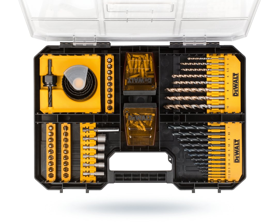 DEWALT Zestaw Uniwersalny 100 Elementów Wiertła Bity TSTAK Kompatybilny — miniatura 15