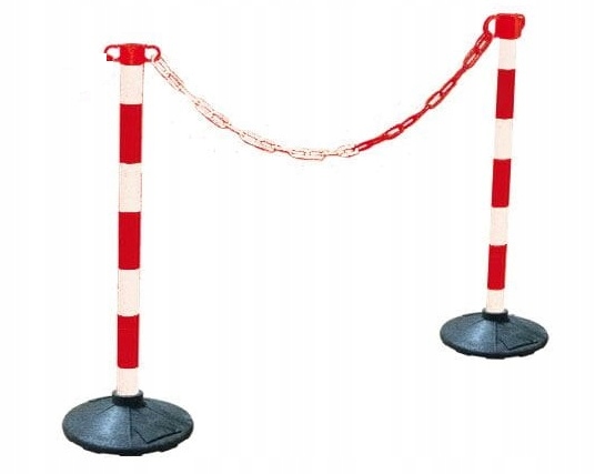 

Słupek Bariera Łańcuchowy Plastikowy podstawa