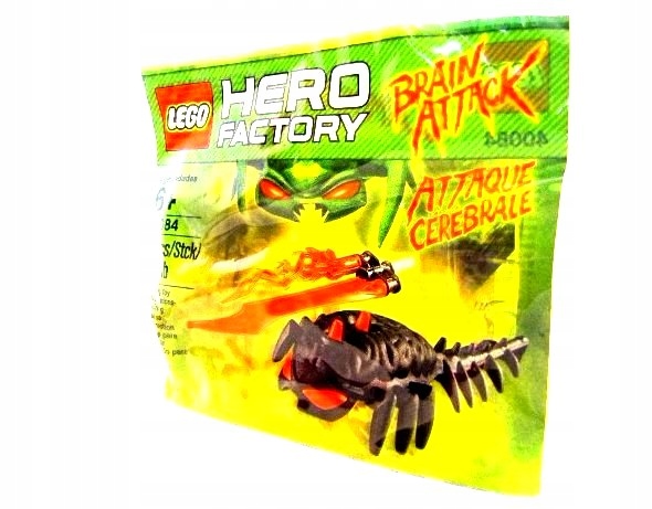 KLOCKI SKORPION LEGO HERO FACTORY saszetka BRAIN Marka LEGO