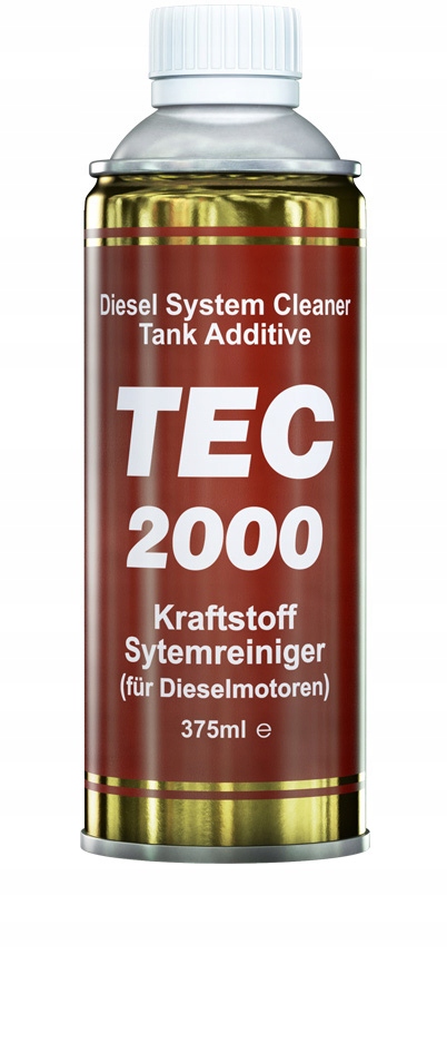 TEC2000 Mycie wtryskow i ukladu paliw ON Zestaw Packaging Volume 375 ml