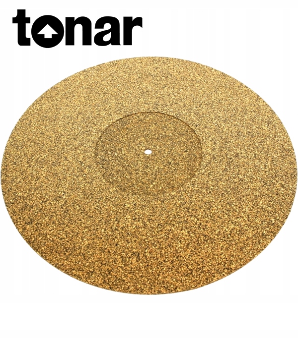 SLIPMATA MATA KORKOWO-GUMOWA DO GRAMOFONU TONAR Stan opakowania oryginalne