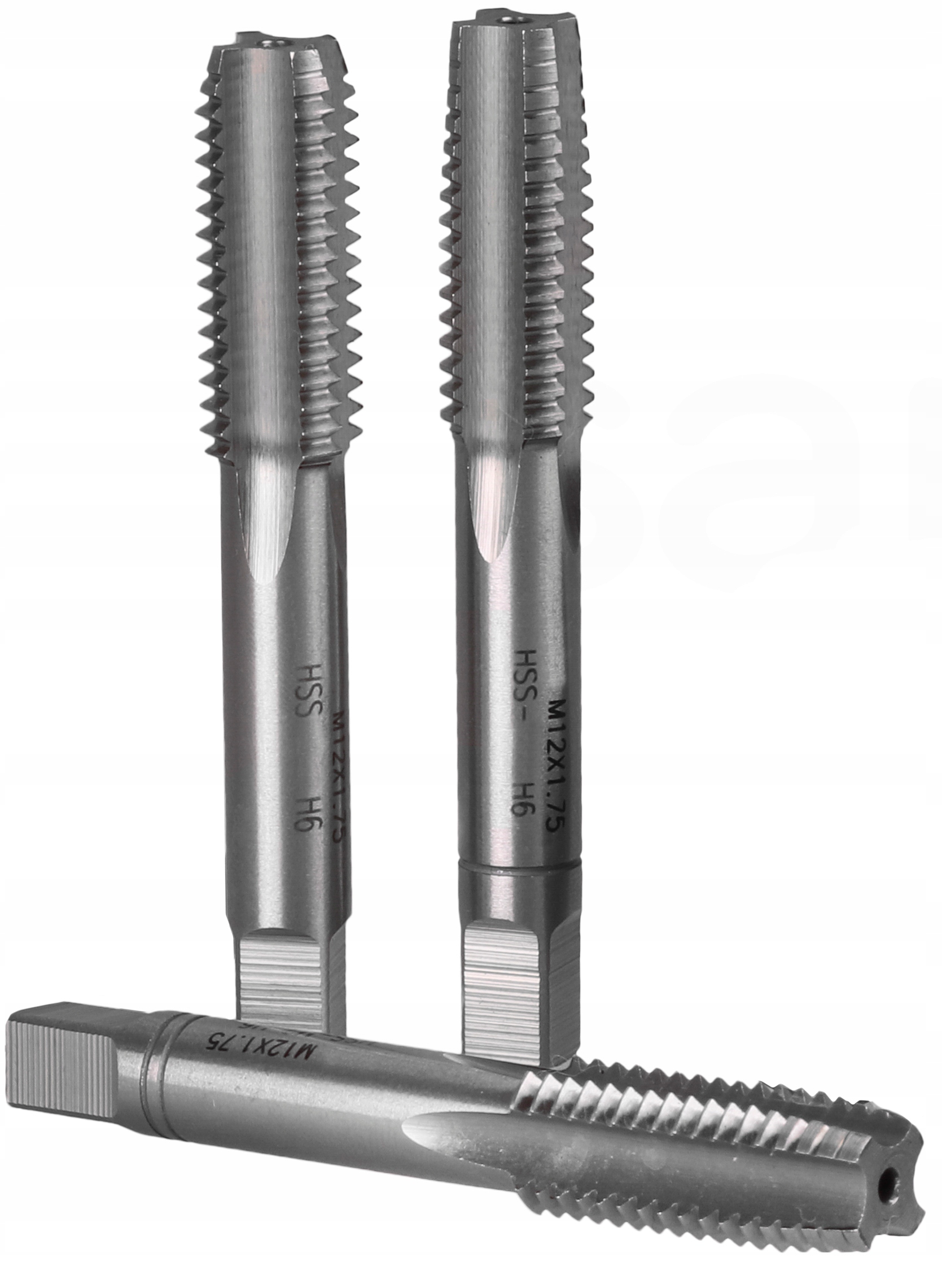 Závitník M8 Hss Závit M8x1.00 mm. Komplet 3 Ks Sada Závitníků