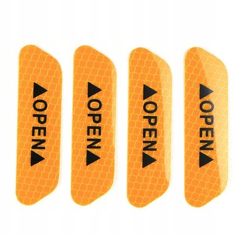 

Odblaski Ostrzegawcze Otwarcia Drzwi Yellow