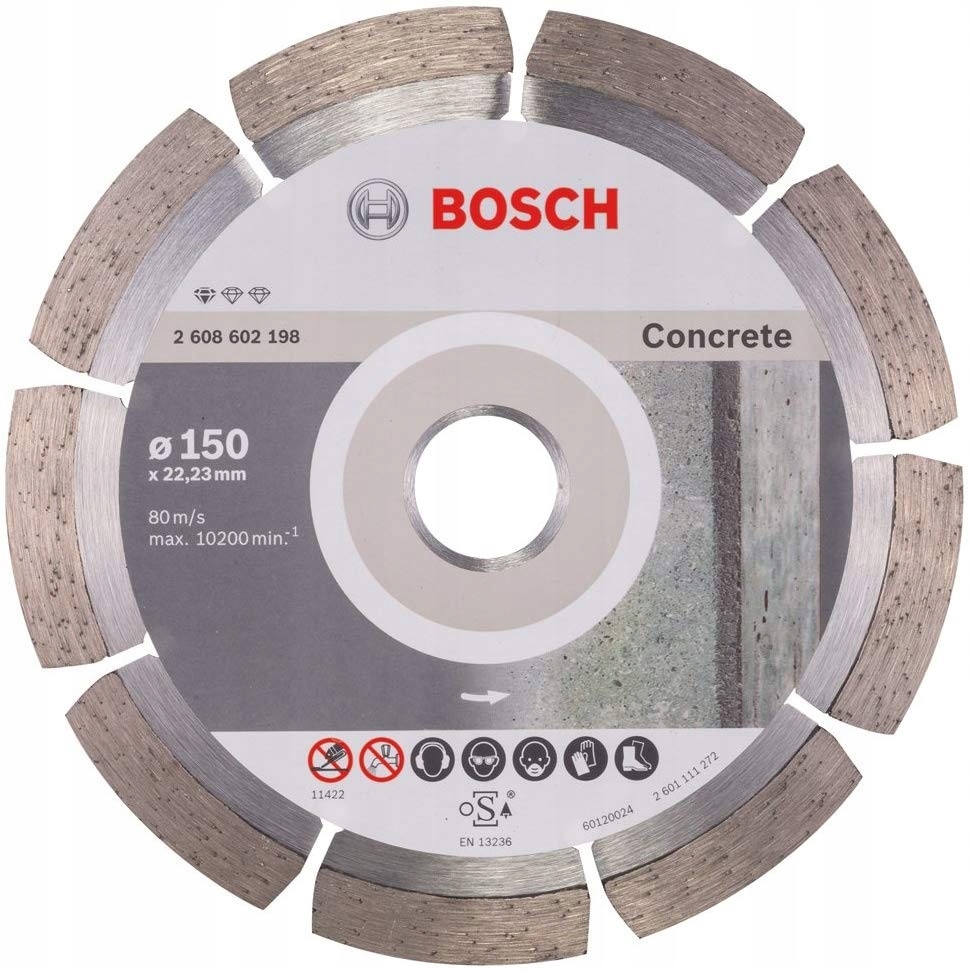 

Bosch Tarcza Diamentowa 150 Concret beton zbrojony