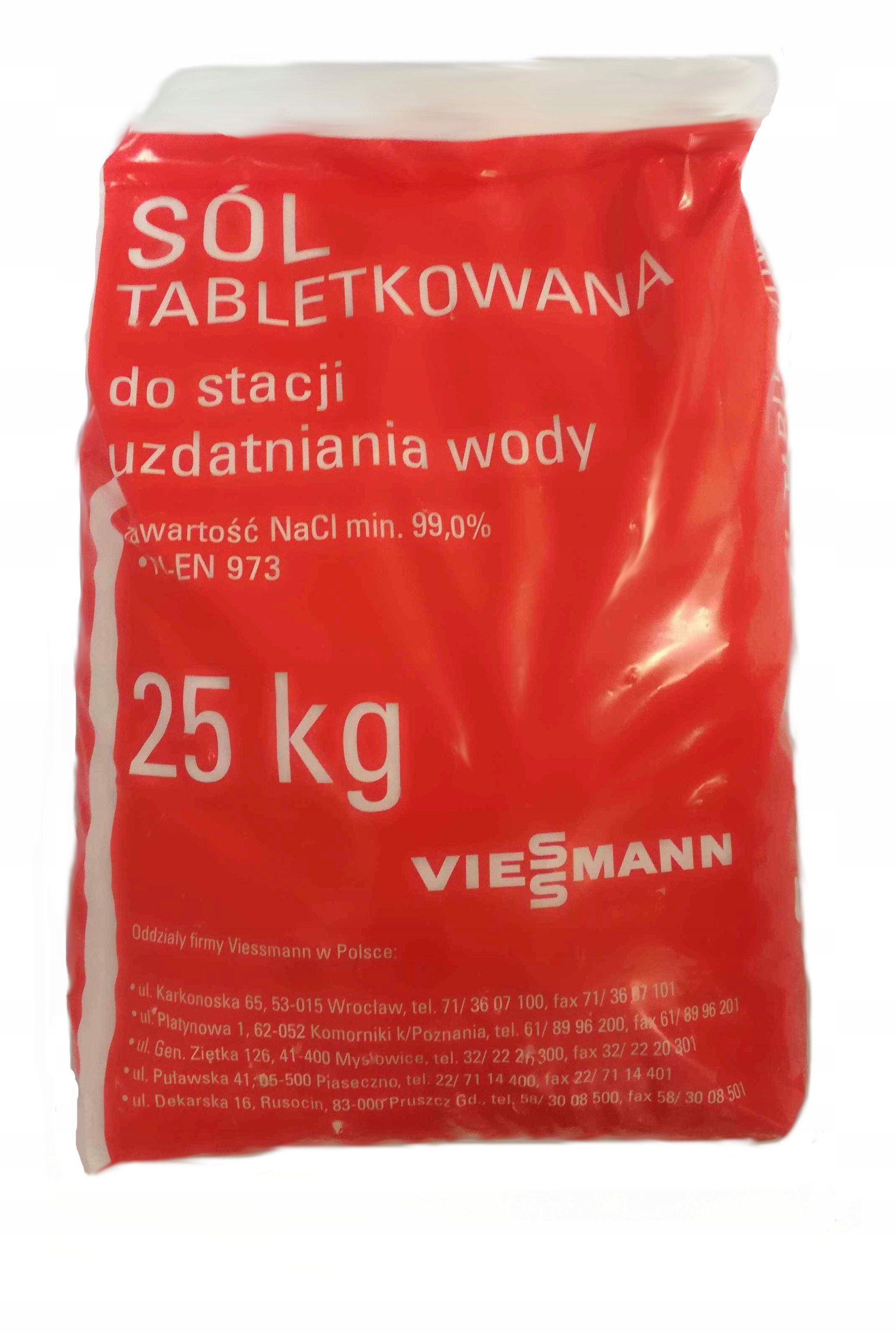 

Sól Viessmann tabletkowana pigułki zmiękczacz wody