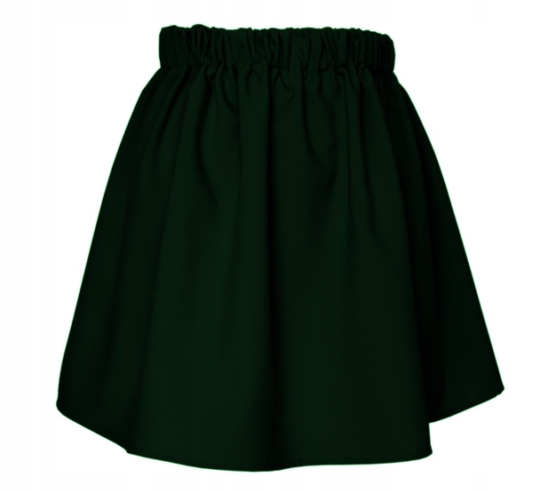 BUTELKOWA SPÓDNICA MINI NA GUMIE GUMA UNIWERSALNA Płeć kobieta