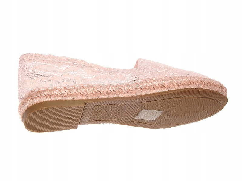 ESPADRYLE DAMSKIE AŻUROWE M-510 Pink r.39 Oryginalne opakowanie producenta pudełko