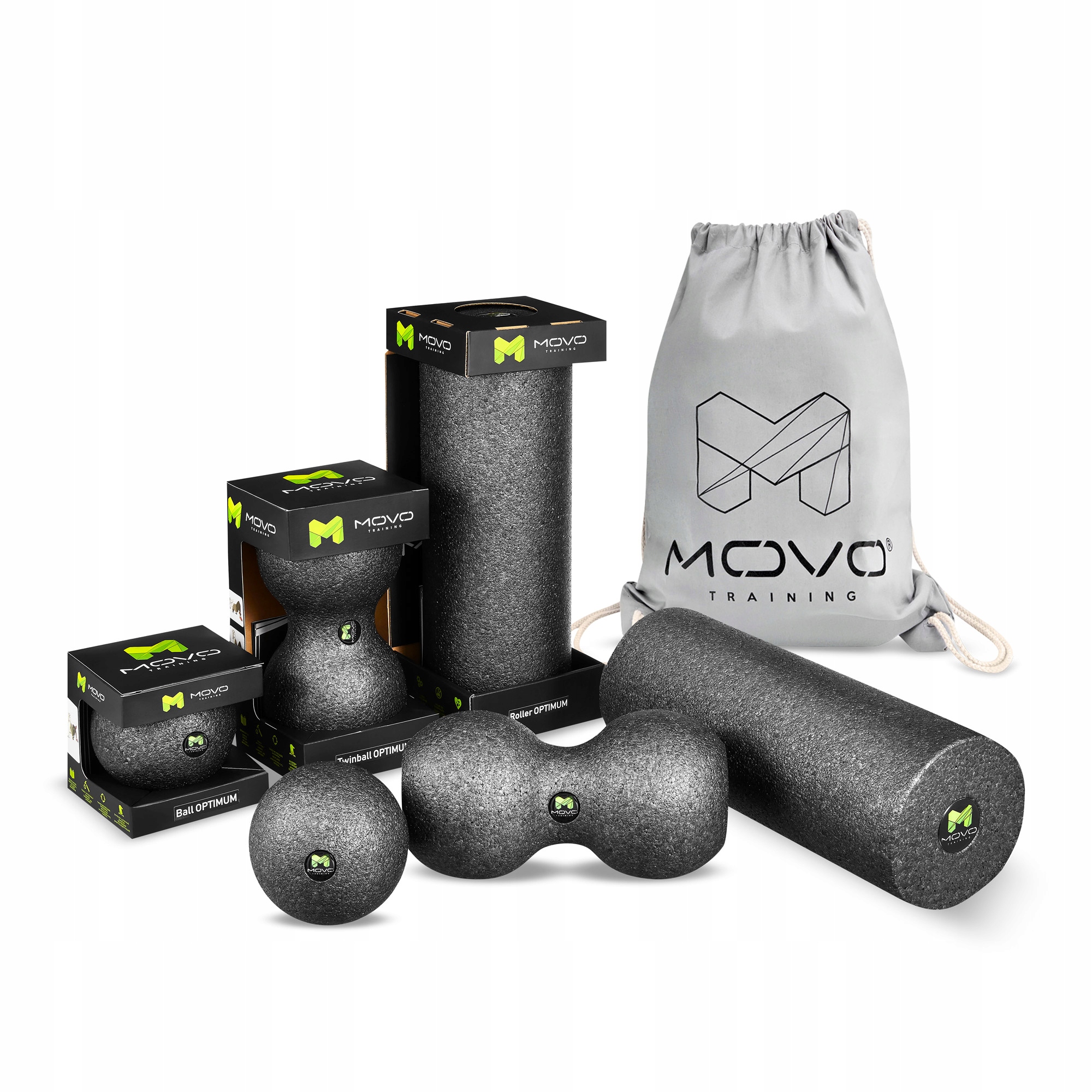 

Movo Roller Set Optimum | Zestaw | Wałek do masażu