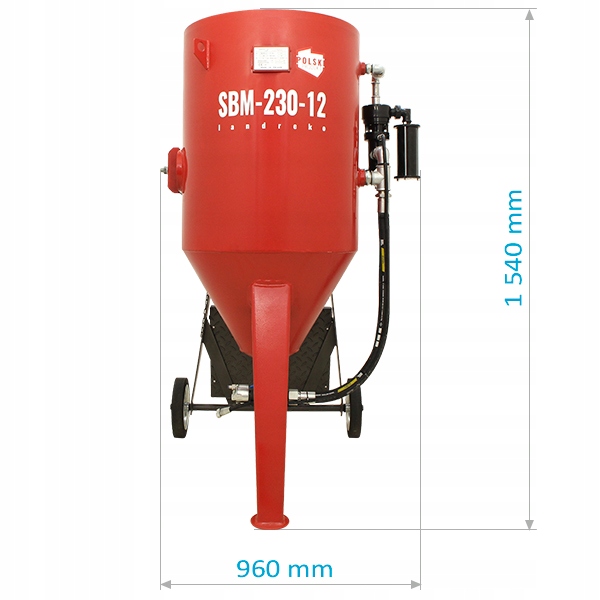 PIASKARKA HYDROPIASKARKA SODOWARKA 230L LAND REKO Marka Land Reko