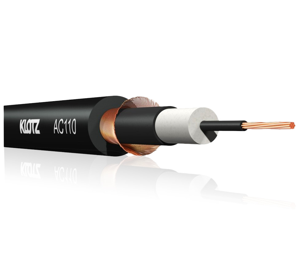 Kabel Coaxial 1 RCA - 1 RCA cinch Klotz 2m Długość kabla 2 m