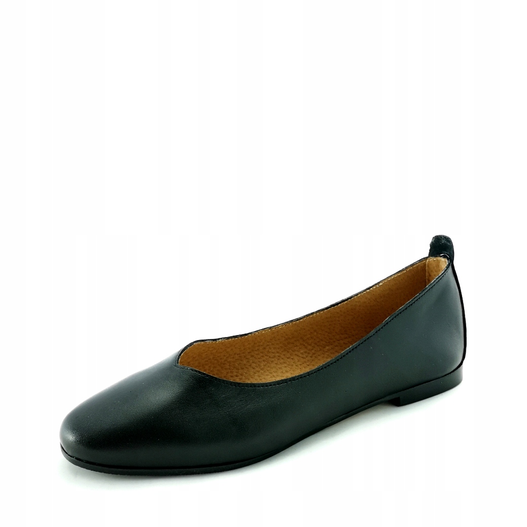 Baleríny kožené jarní lodičky Novinka! H204-1