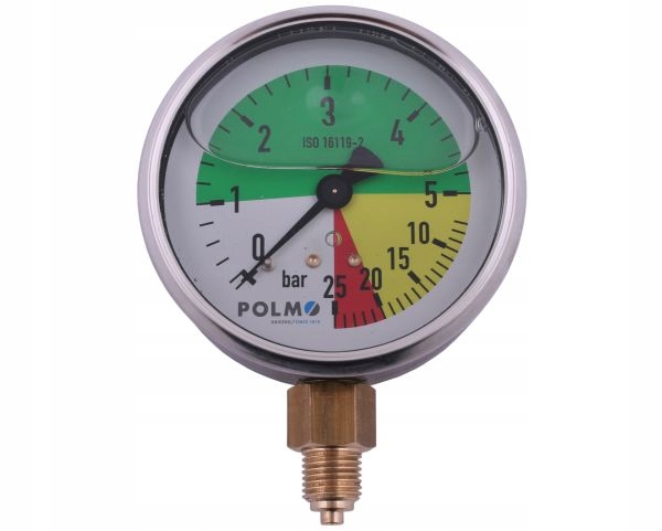 Manometr glicerynowy M80 0-5/25 bar G1/4 POLMO Numer katalogowy części MGO80KG14D25P