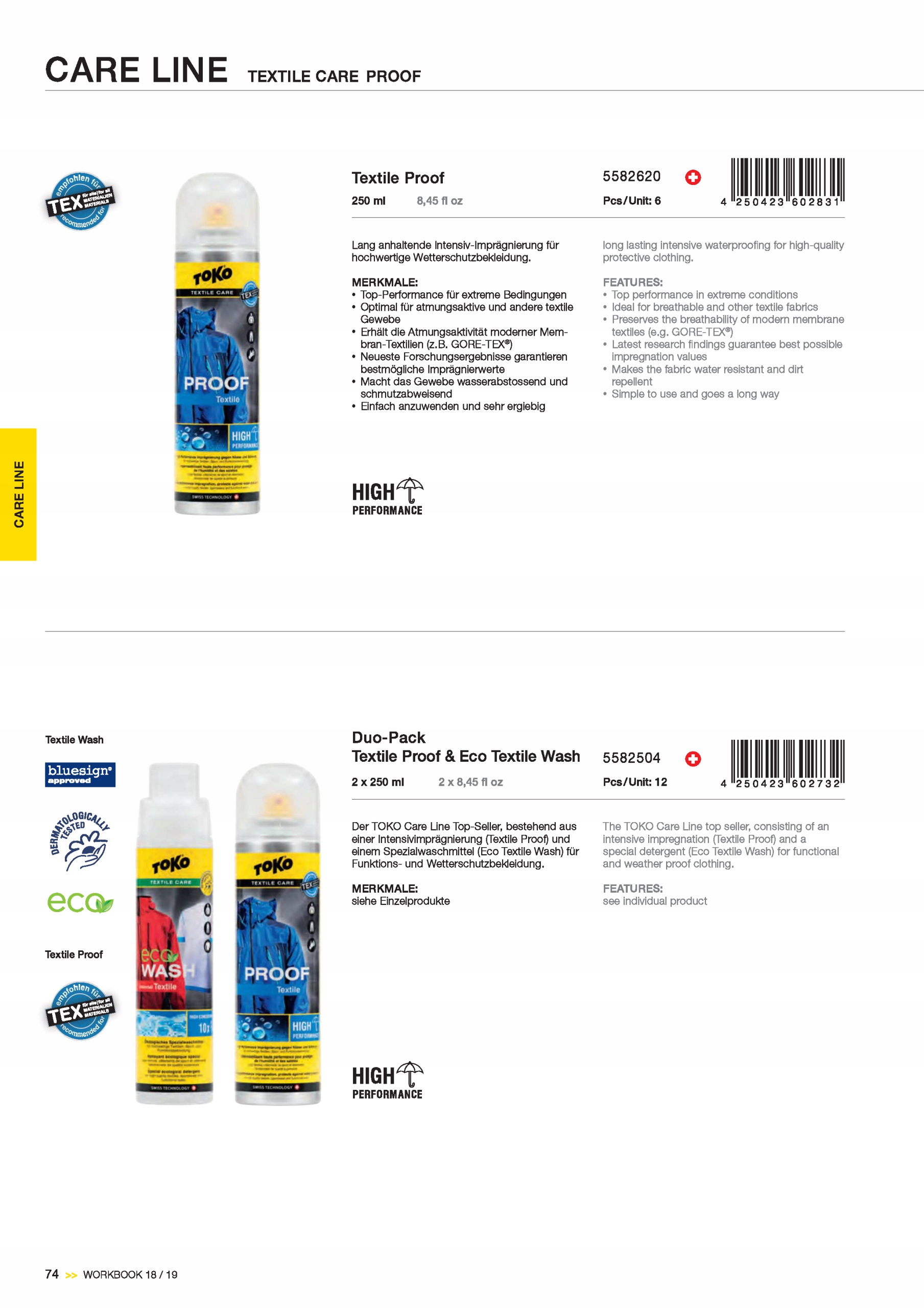 #TOKO płyn do płukania ECO reactivator FUNCTIONAL Forma płyn