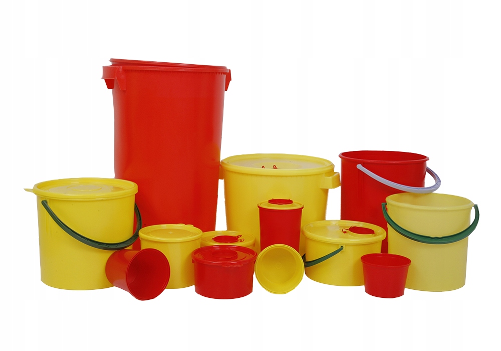 Okrągły pojemnik plastikowy magazynowy wiadro 30l Marka Qbox