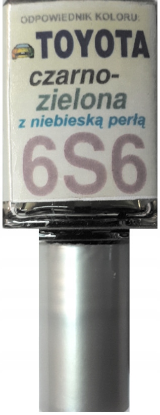 TOYOTA 6S6 DARK GREEN LAKIER SAMOCHODOWY ZAPRAWKA DO RYS 10 ML ARASYSTEM