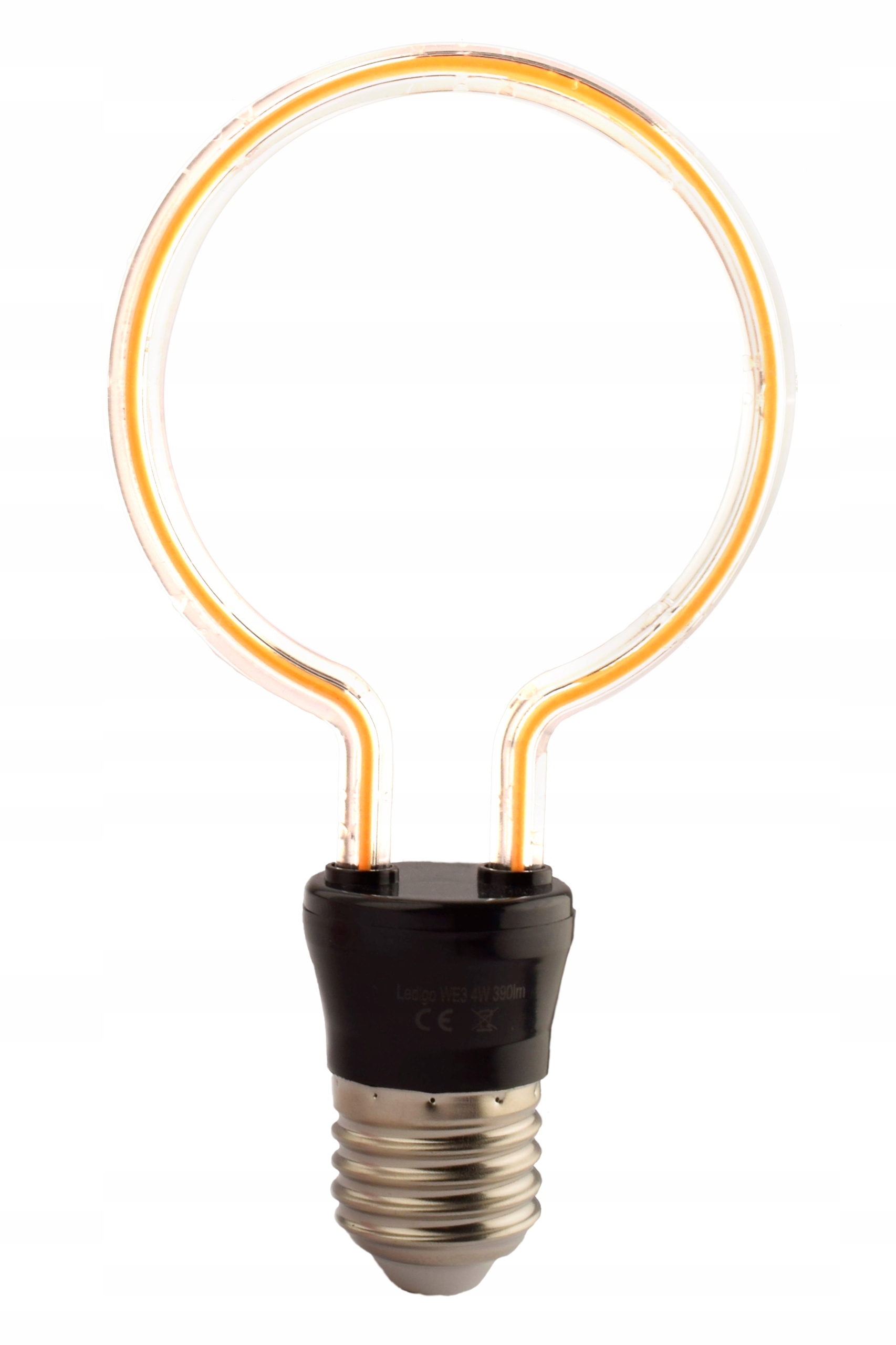 

Żarówka Led E27 lampa A19 4W filament